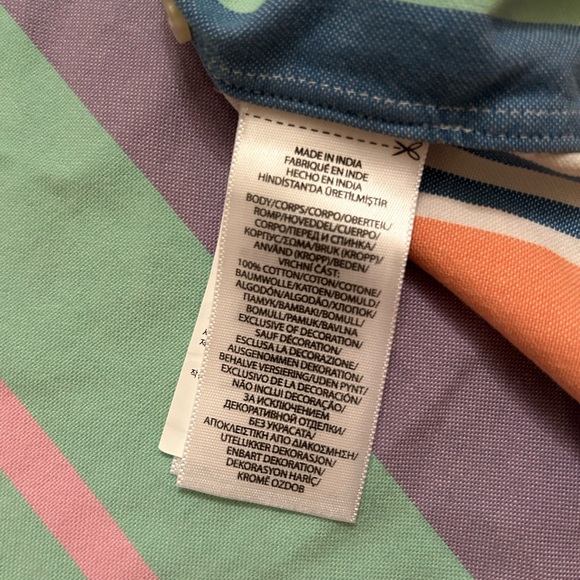 Ralph Lauren Striped Oxford Men’s Cotton Shirt size XXL - Picture 9 of 10